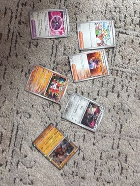 Assorted Japanese pokemon cards